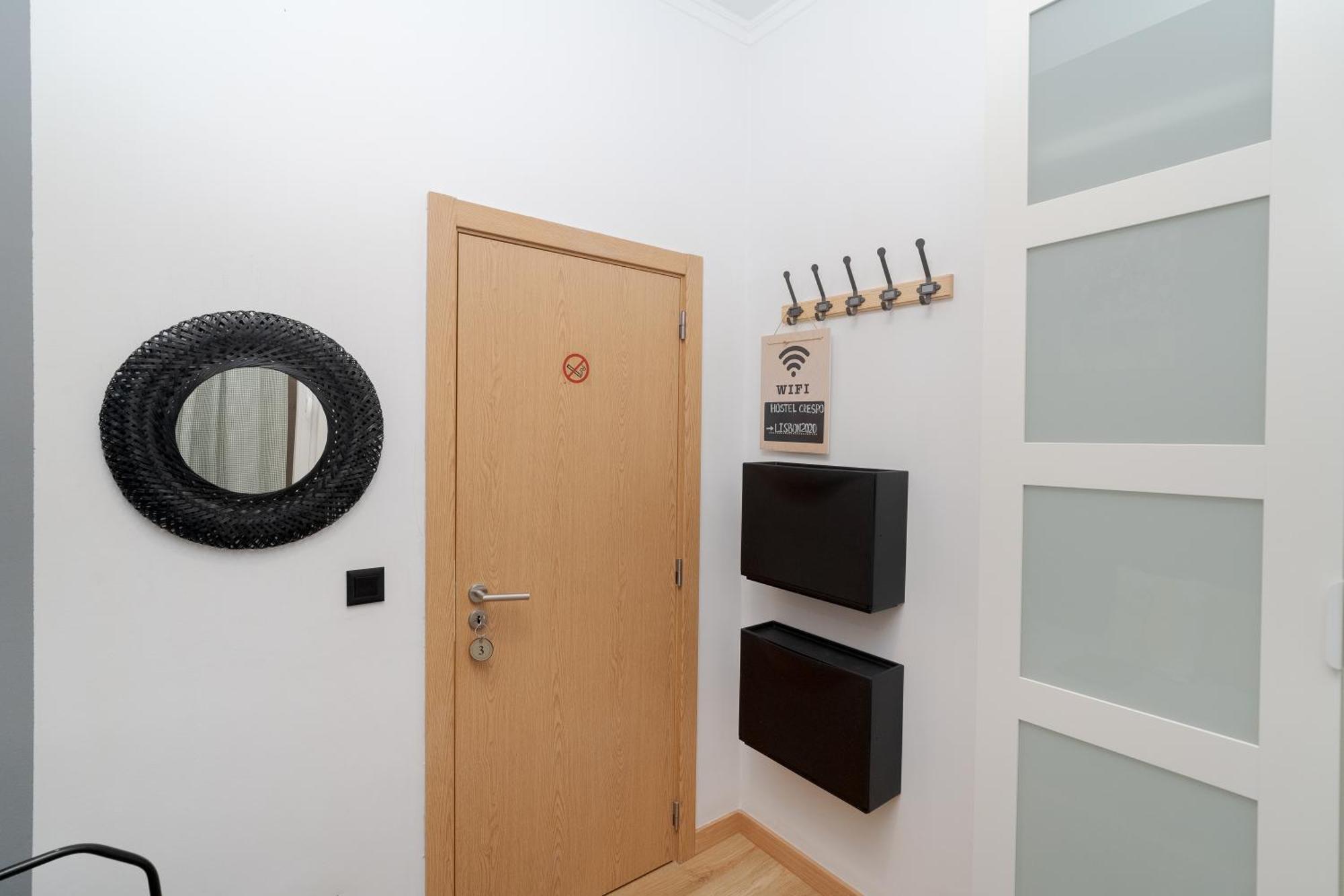 Hostel Crespo Lisboa Rum bild